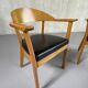 Paire de fauteuils Baumann, France 1980