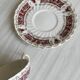 Myott Rialto Ironstone English porcelain two-handled cup.