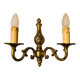 Applique double Style Louis XV en bronze doré époque XXe.