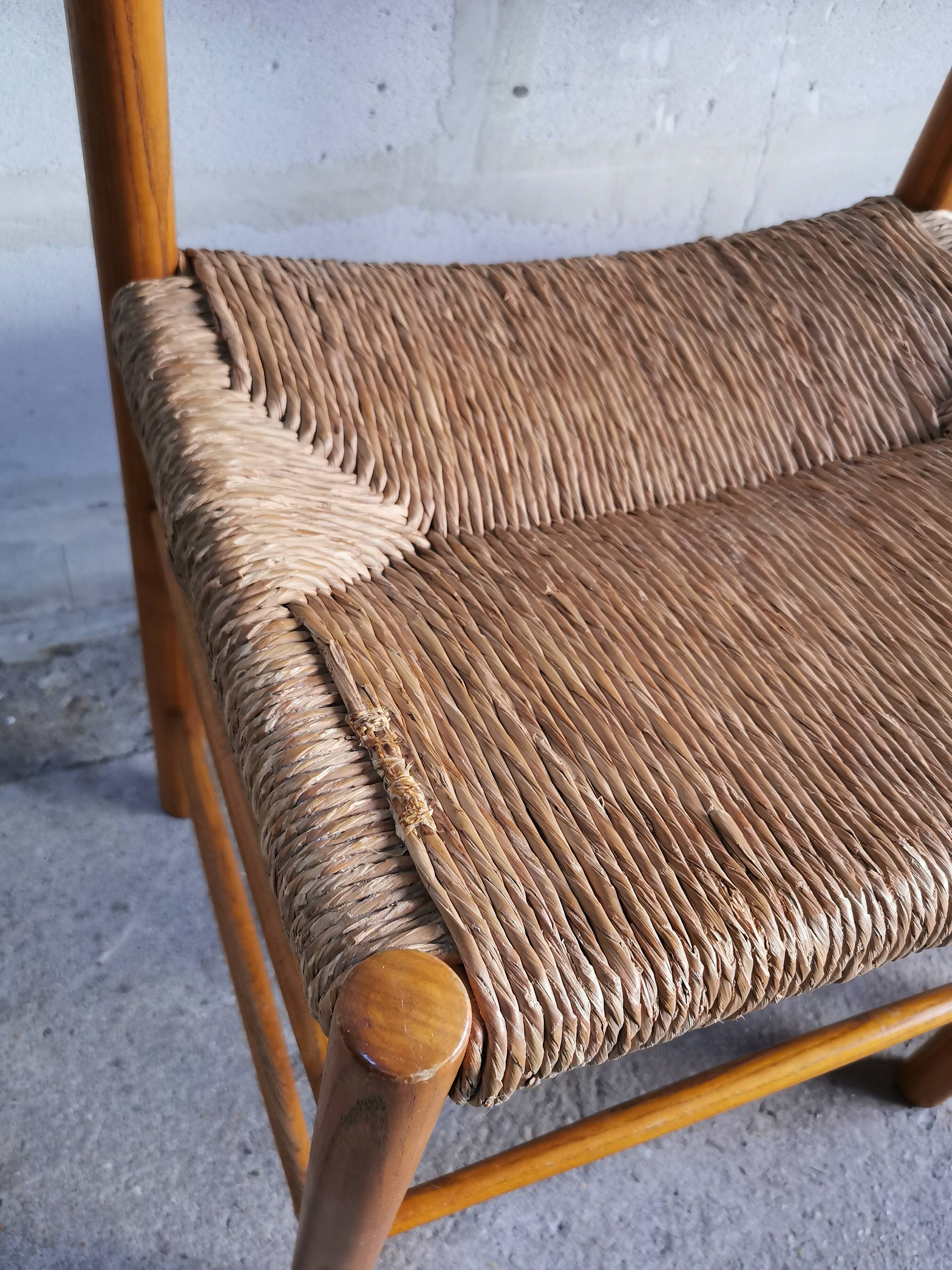 4 vintage chairs Dordogne model by Robert Sentou