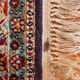 Chinese silk oriental rug 103 cm x 64 cm