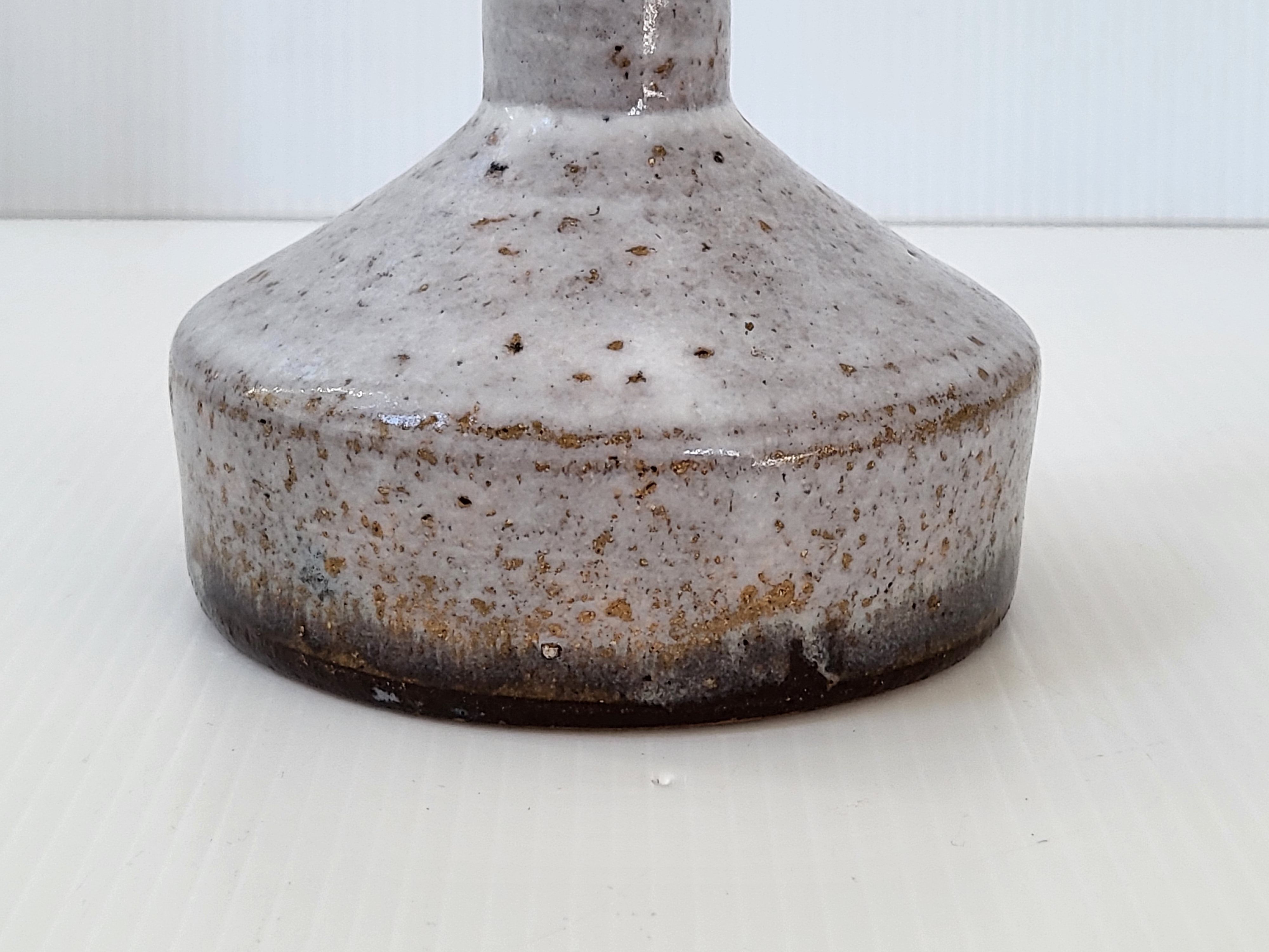 Vintage stoneware soliflore vase 1960