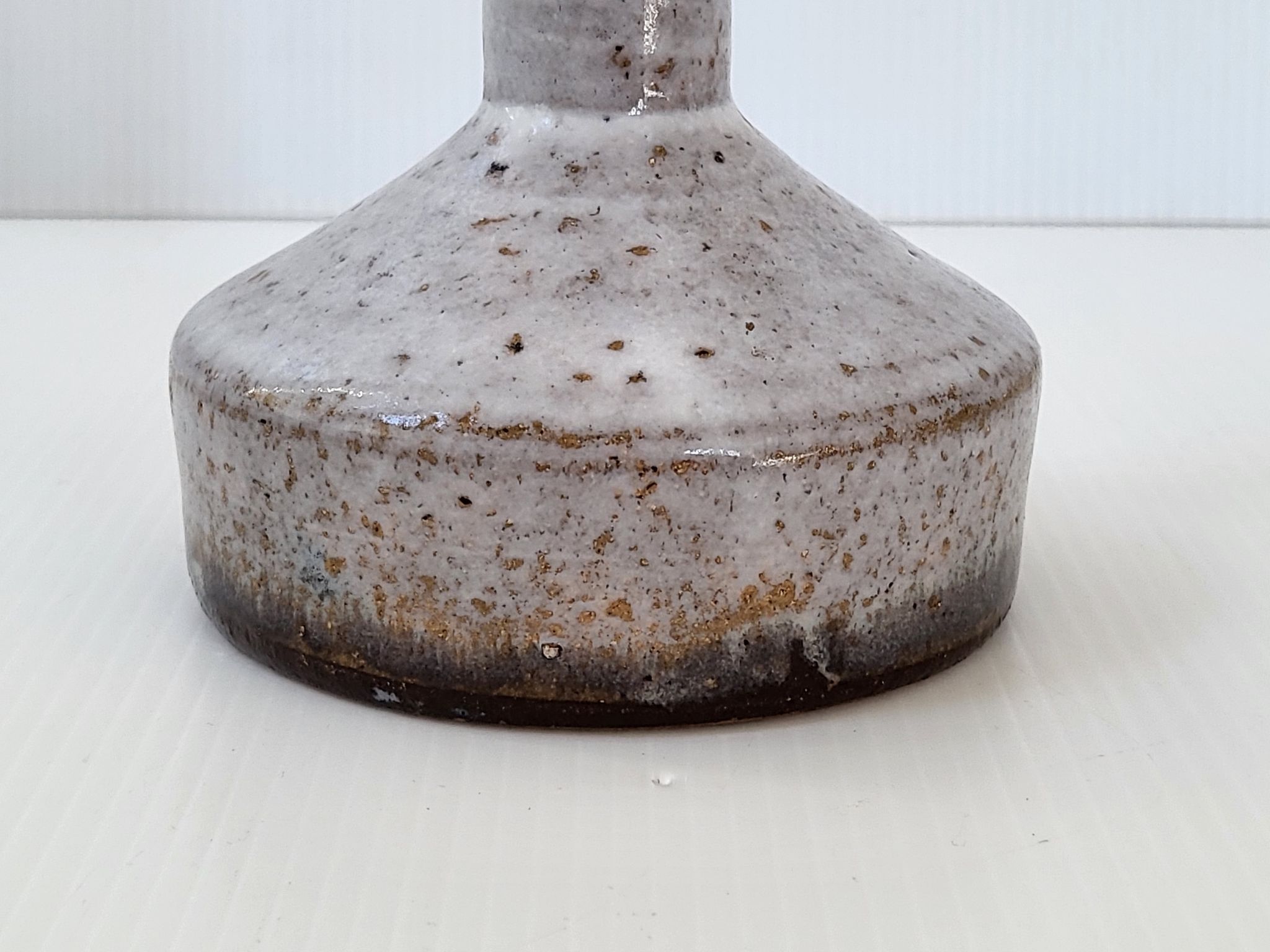 Vintage stoneware soliflore vase 1960