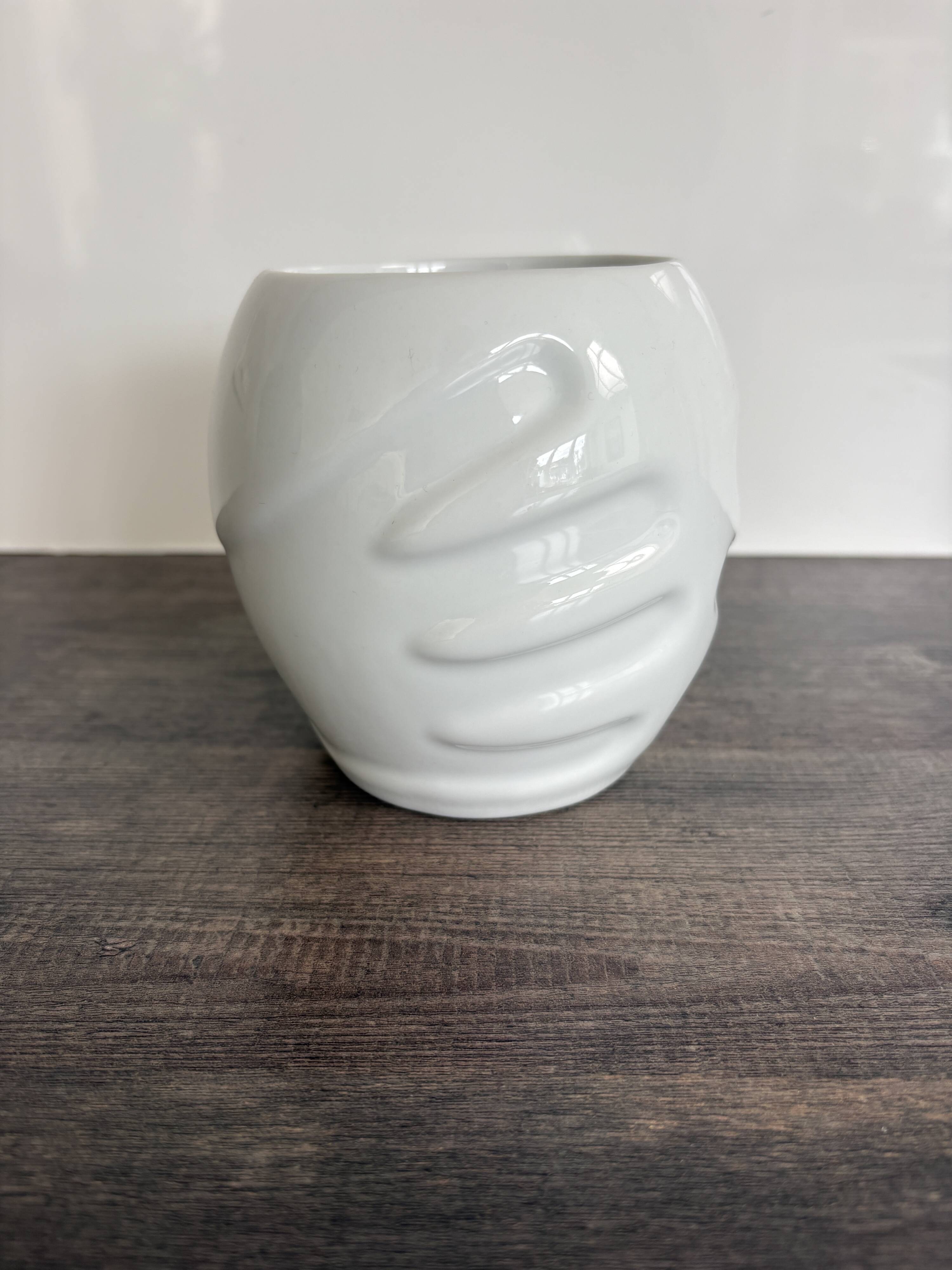 Mug Design Double Paroi "Hug Mug" Blanc