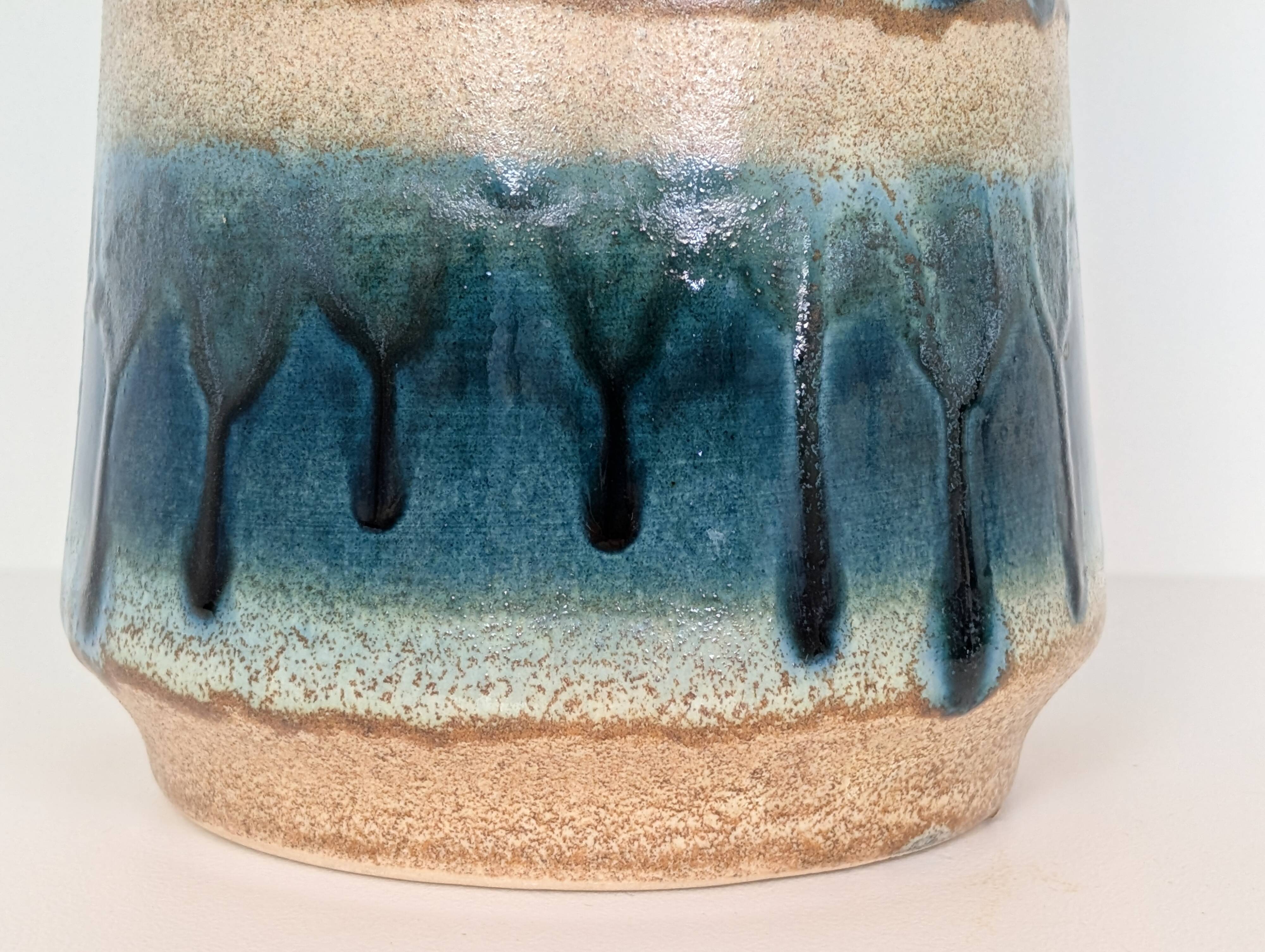 Vase Üebelacker ceramics 60s