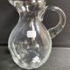 Old crystal pitcher cut