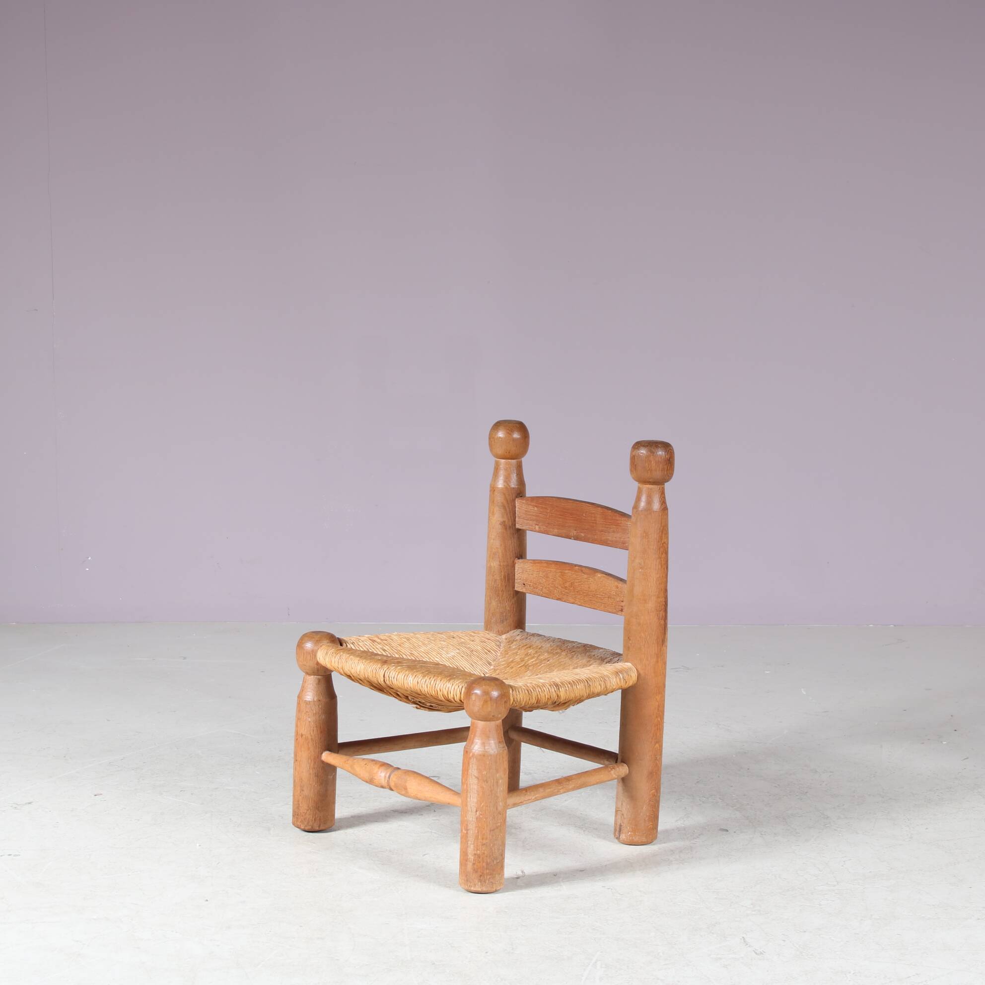 1950s French fire side chair