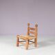 1950s French fire side chair