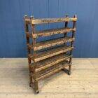 Old wooden shelf from a shoemaker.