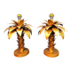 Paire de lampes palmier style Jansen
