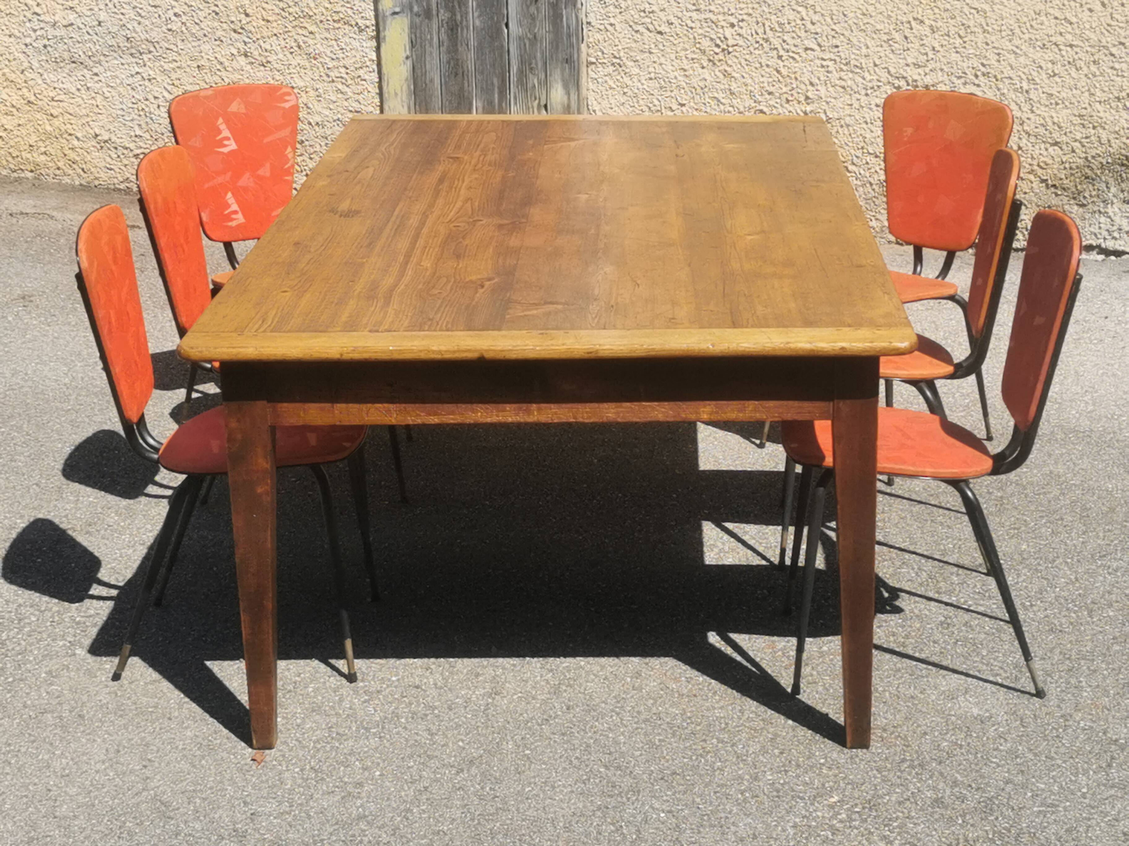 Large old 19th century table