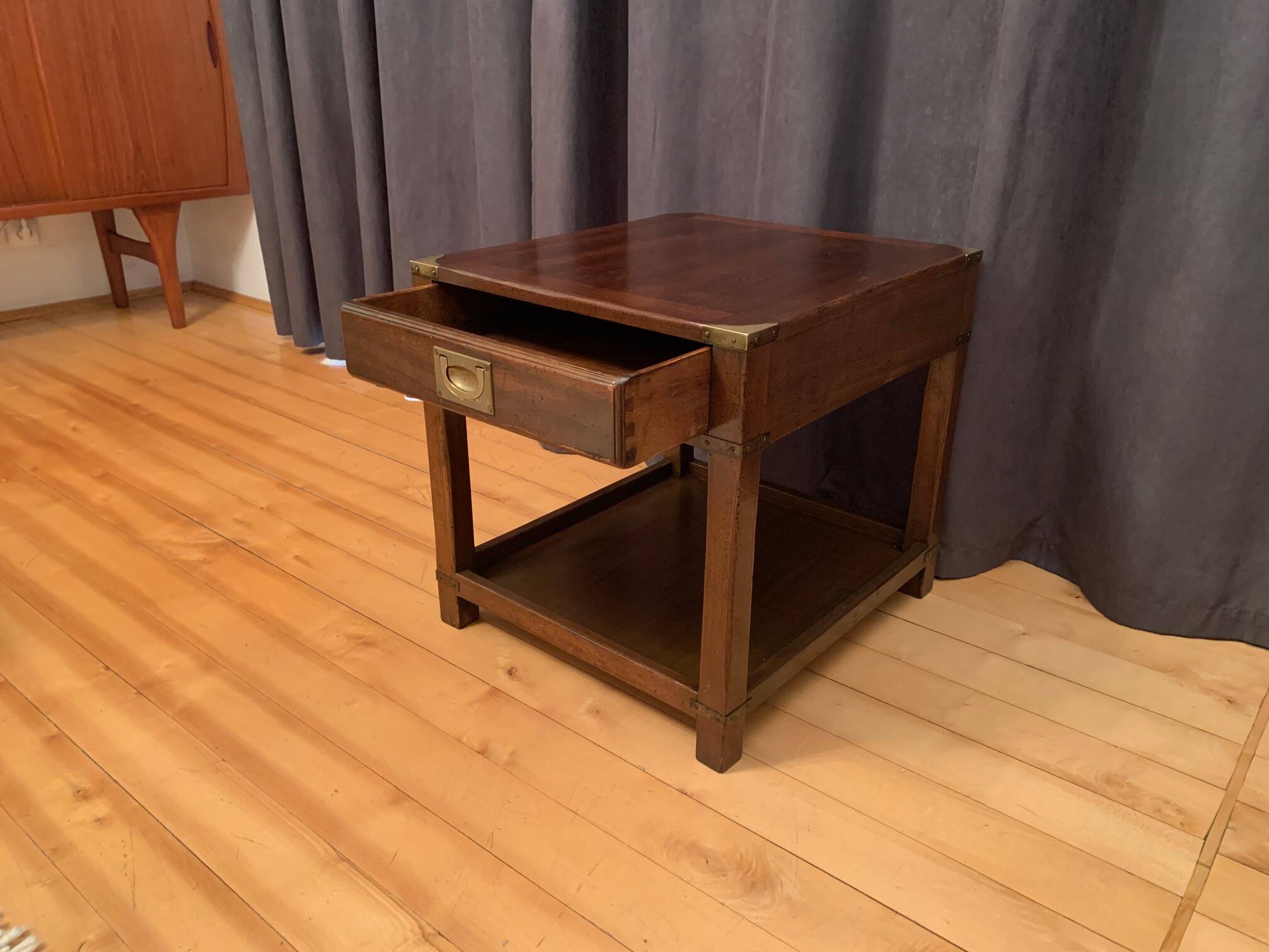 Reh Kennedy style officer's side table for Harrods London, UK, 1950s