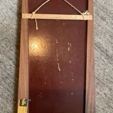 Scandinavian teak mirror from the 1960s