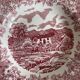 Set of three pink soup plates Fontebasso Made in Italy