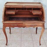 Louis XV cylinder desk in walnut