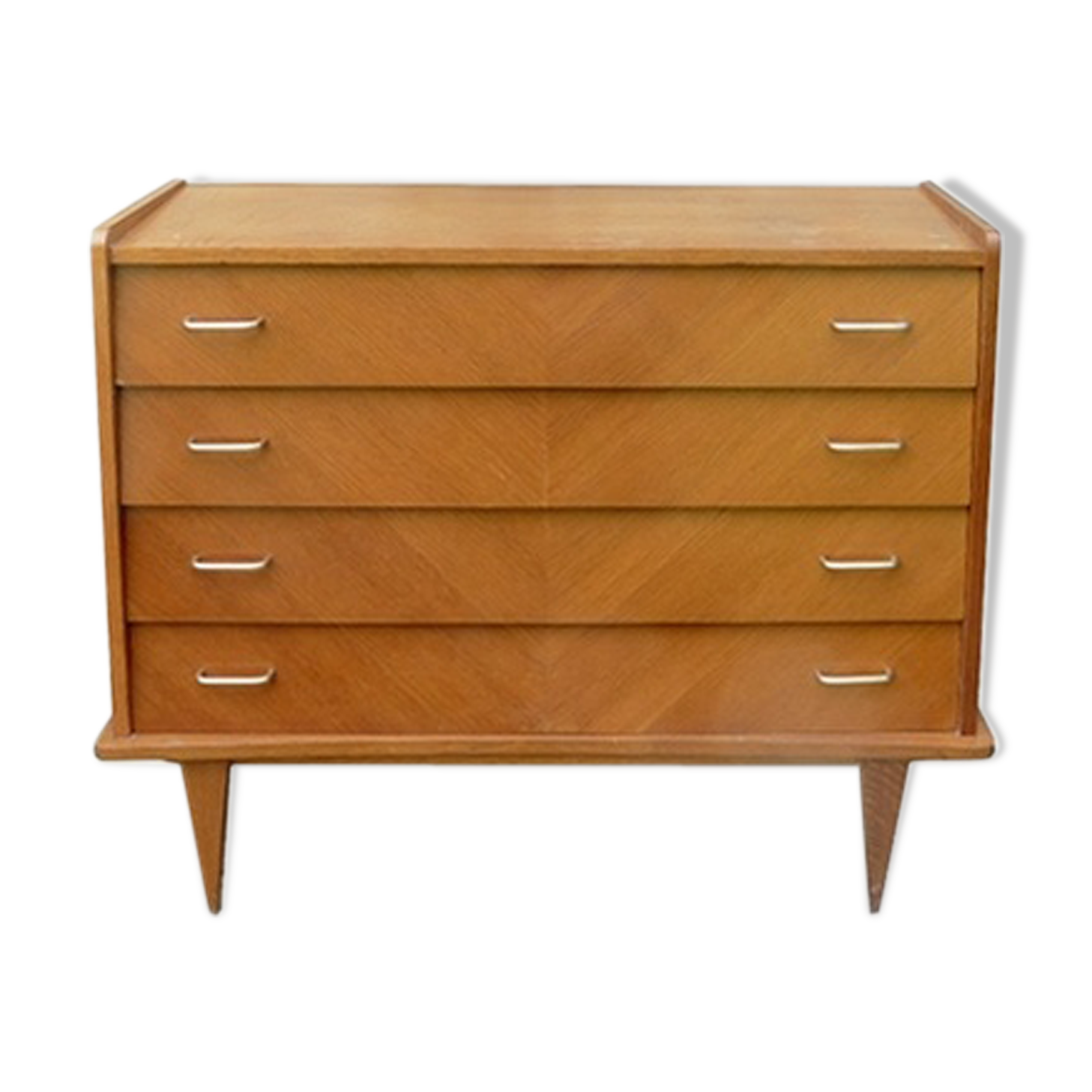 Commode vintage pieds fuselés 1970