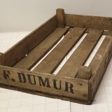 Old wooden crate