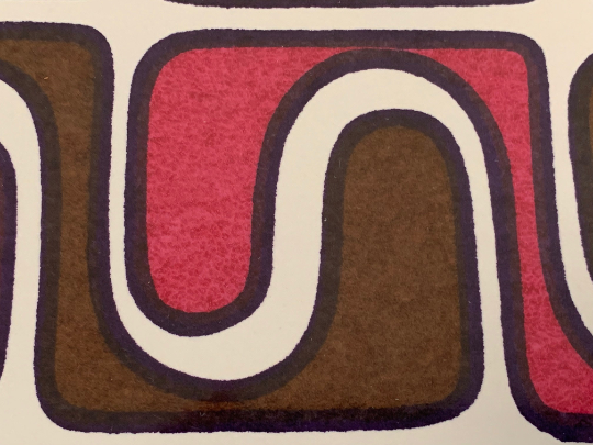 Table mat in formica 70s