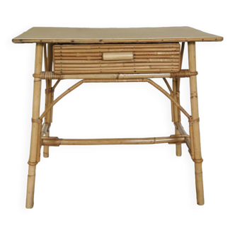 Rattan desk