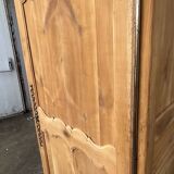 Ancienne bonnetière Louis XV, bois fruitier, restaurée – 1 porte, 3 étagère