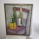 Oil on cardboard painting Rachel Boivin Brochu