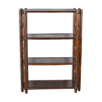 Rattan shelf 4 shelves