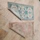 Vintage handmade Turkish rug 55x92 cm