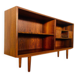Vintage Danish mid-century retro rosewood bookcase 1960s