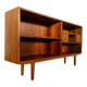 Vintage Danish mid-century retro rosewood bookcase 1960s