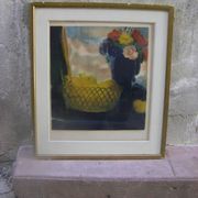 Ancient lithograph Pierre Garcia-Fons (1928-2016)