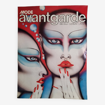 Affiche d'après Beate Brömse, Mode, Avangarde, 1978, 61 x 80 cm