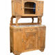Buffet parisien art déco chêne brut massif 1930