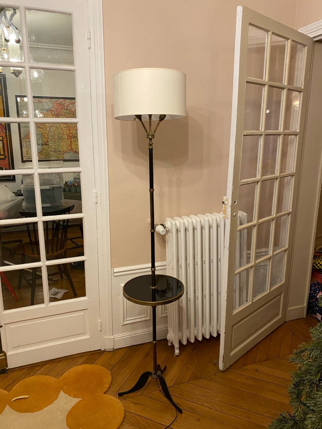 1950s adjustable floor lamp