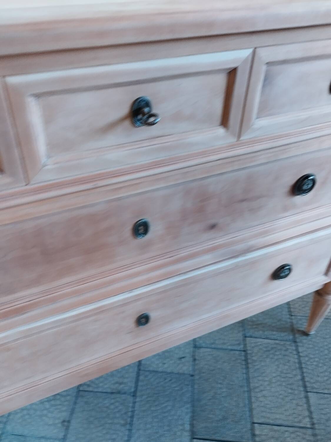 Antique commode in Louis XVI style