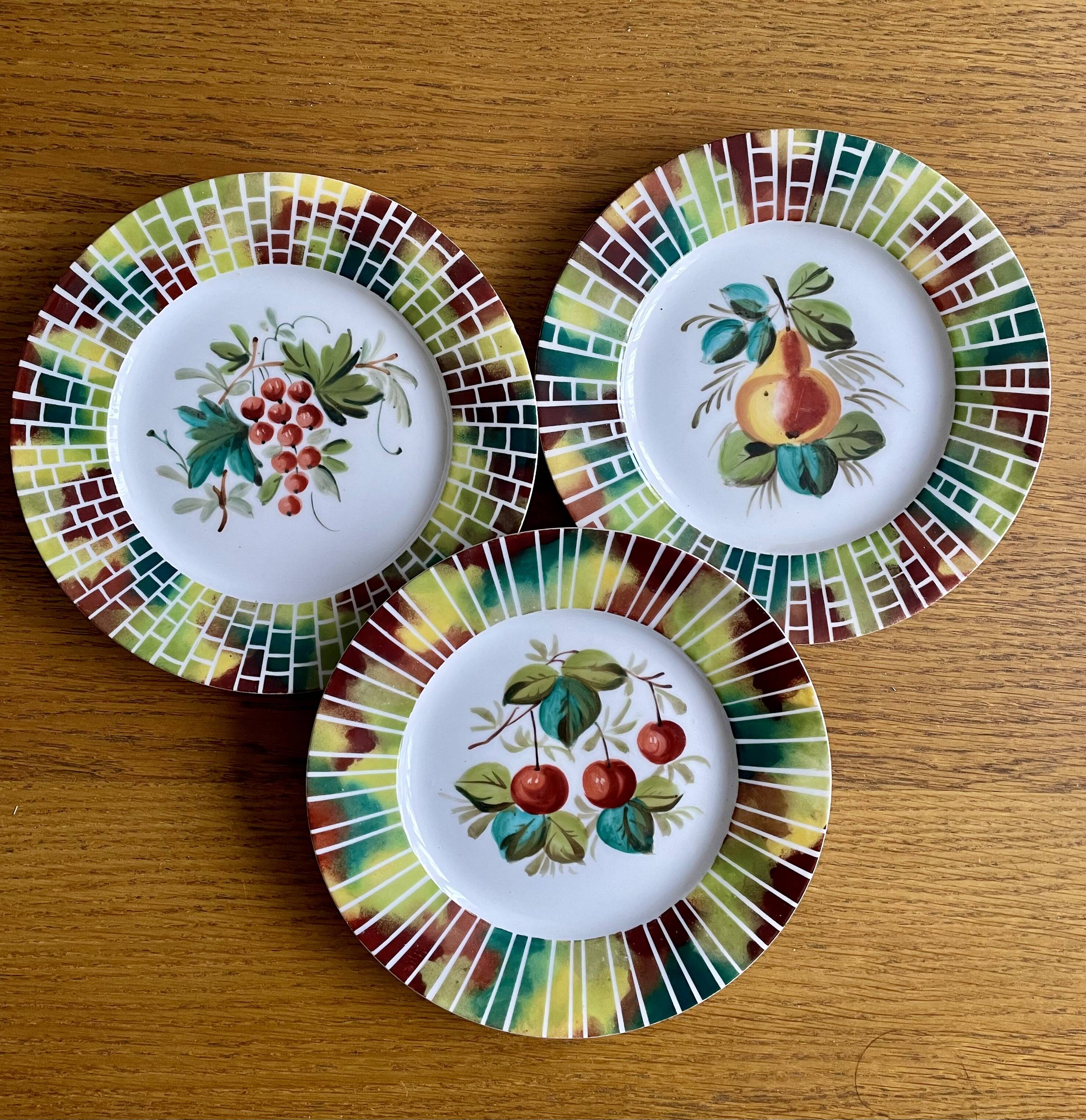 Dessert plates