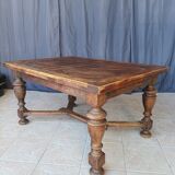 Rustic table XIXth in oak