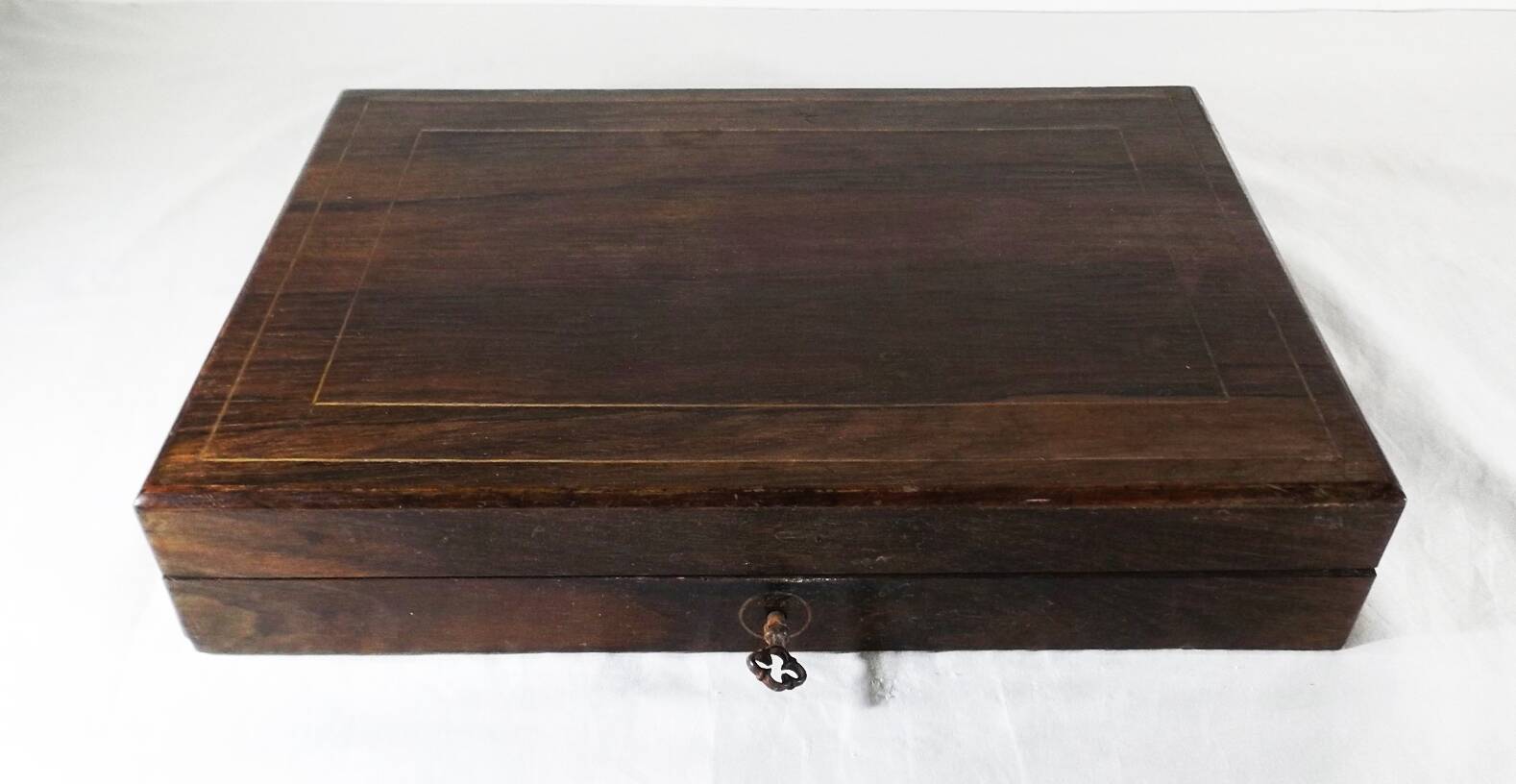 beautiful wooden storage box or jewelry box