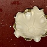 All Fruits glass bowl from Murano by Dino Martens with gold flecks 1960s