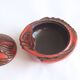 Takaoka Shikki lacquerware seabream bonbonniere box, Japan 1920s
