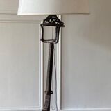 Lampadaire fer forgé art populaire