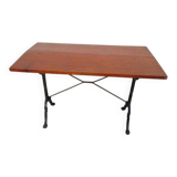 Antique rectangular bistro table