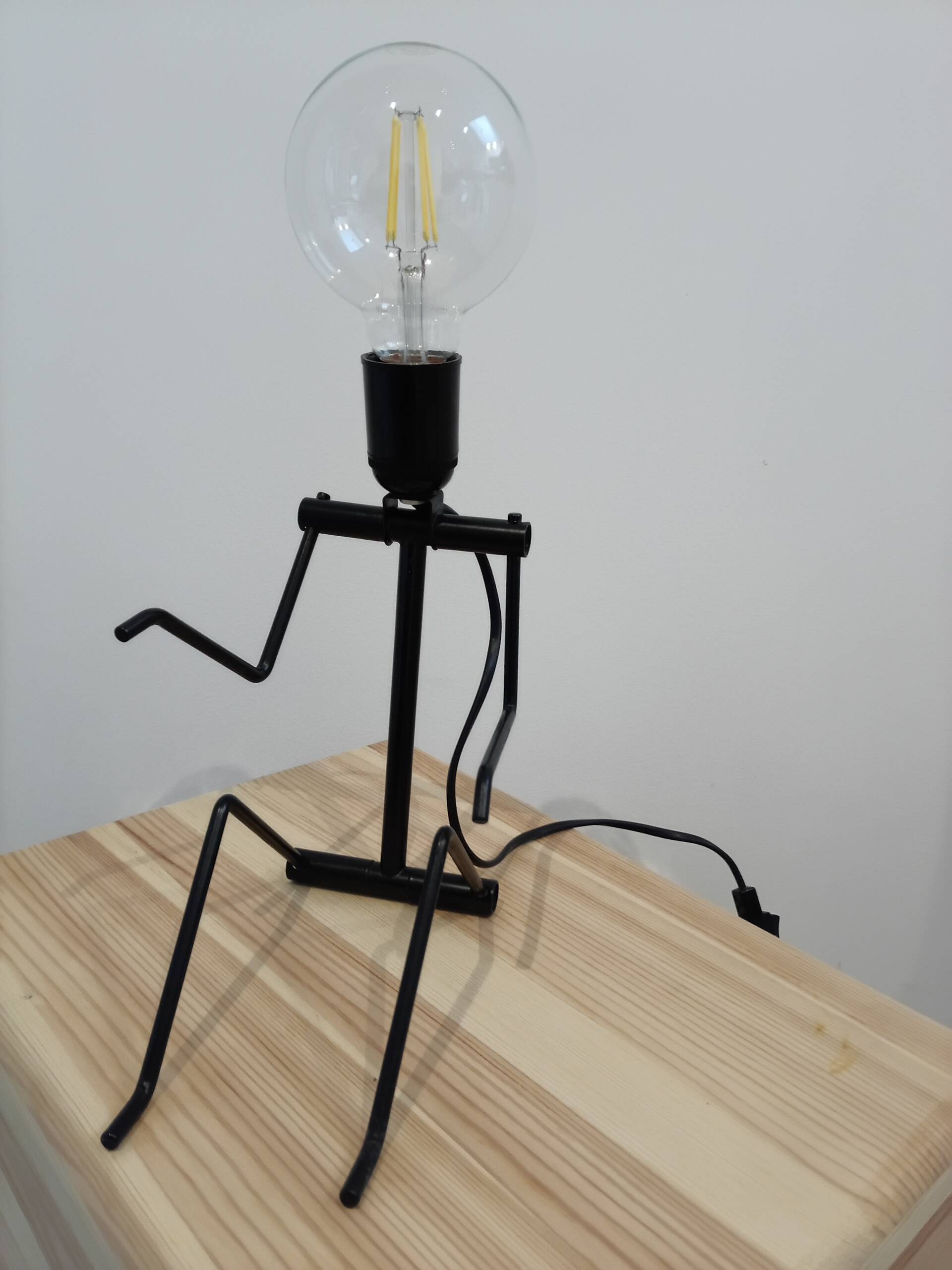 Adonis tubular articulated lamp by Hank Kwint, 1980