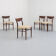 Set of 4 dining chairs by Lübke, 1960s