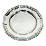Christofle - Silver-plated metal rimmed plate