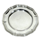 Christofle - Silver-plated metal rimmed plate