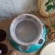 Vase pique vintage flowers