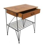 Scandinavian "stringbord" side table, Sweden, 1950