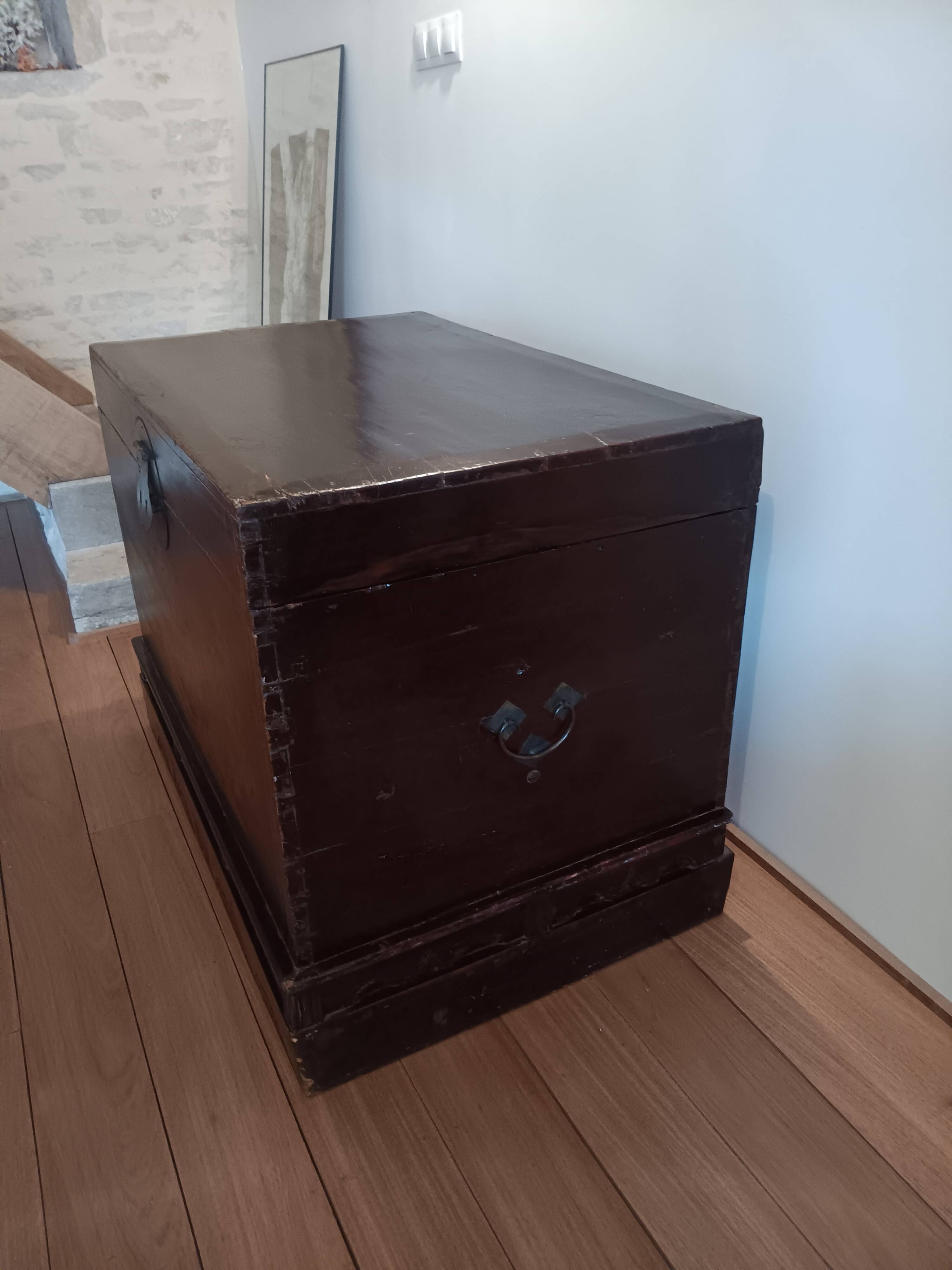 Wooden chest