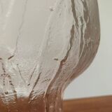 Large glass bowl from the mid-century by Heiniä Kainalossa for Humppila, Finland.