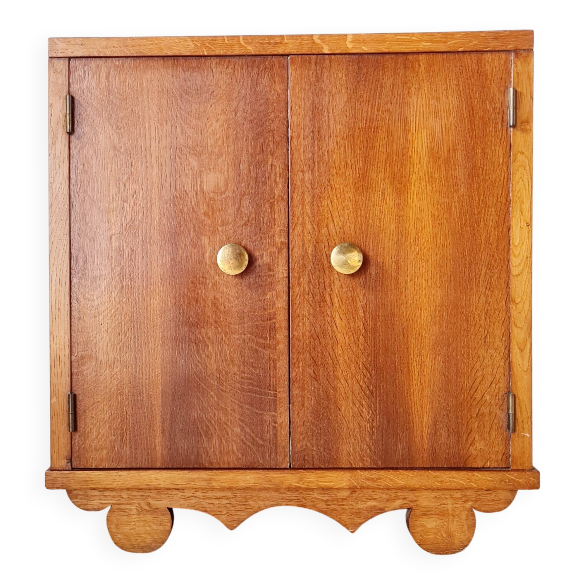 Small antique piece of furniture - retro bedside table